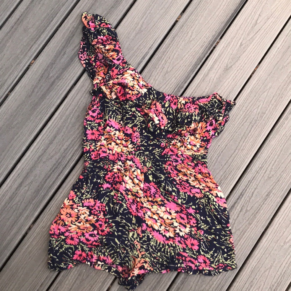 Wet Seal Floral Romper